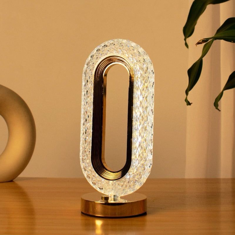 Lámpara Oval Crystal