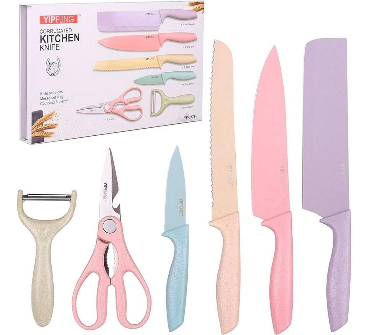 Juego de cuchillos de 6 piezas