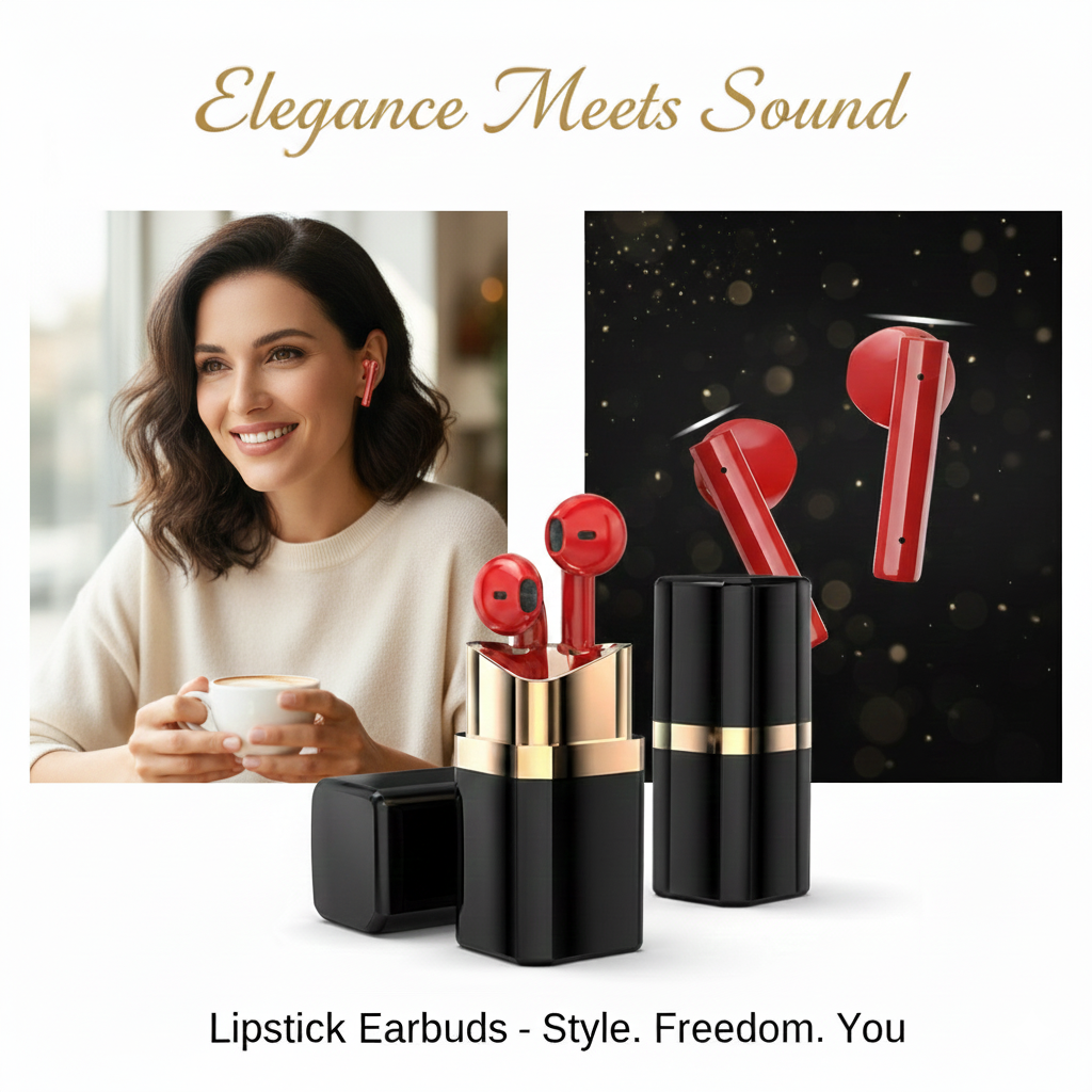 Audífonos "Lipstick Edition"