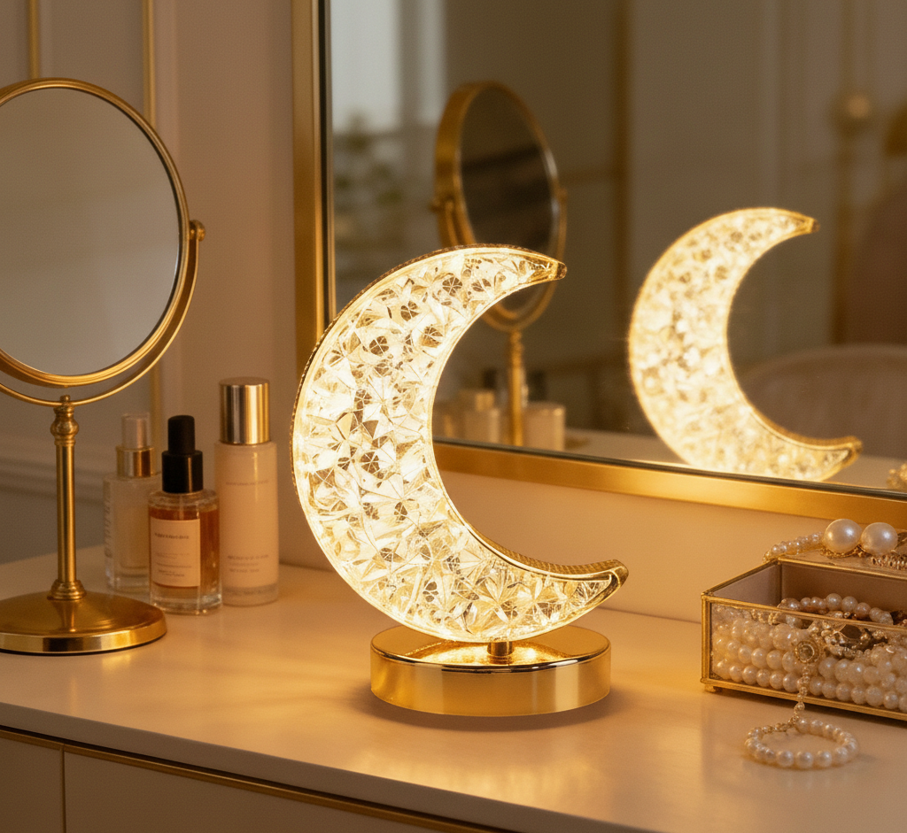 Lámpara  "Luna Diamante"