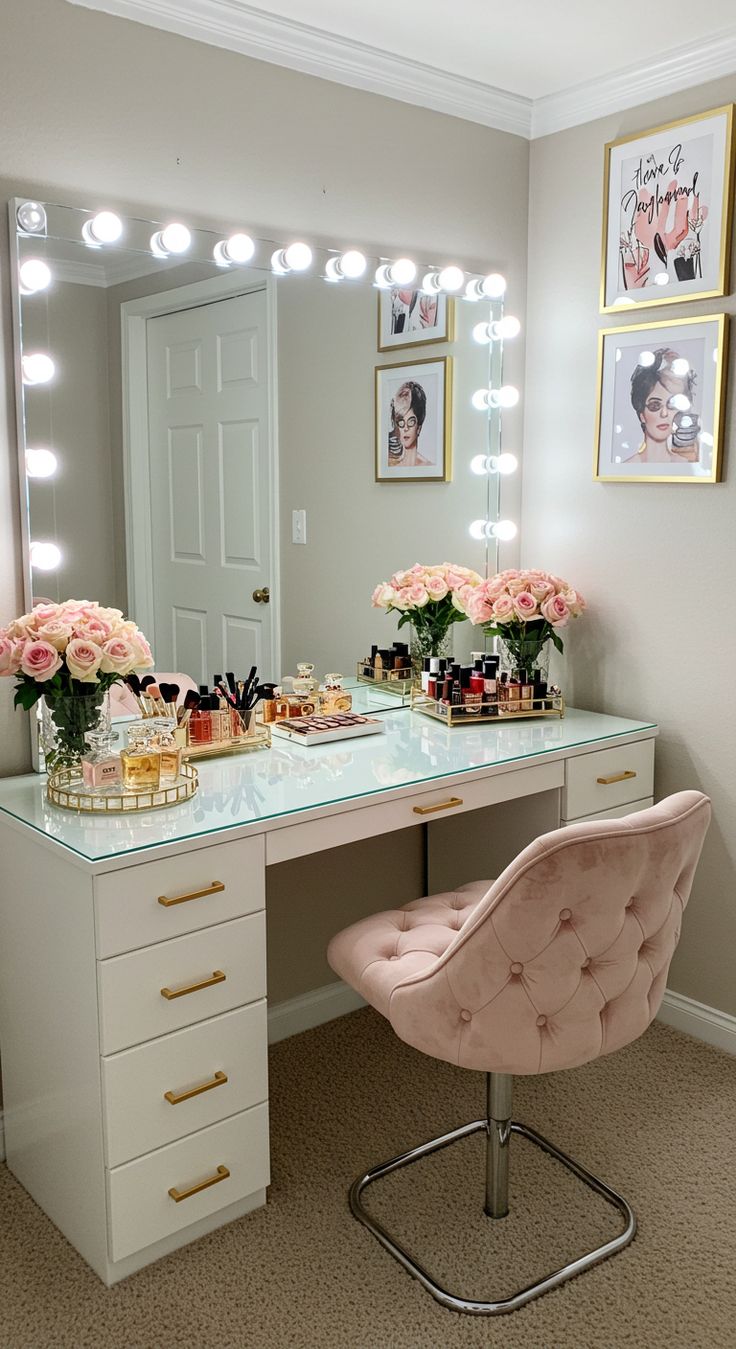 Focos espejo maquillaje